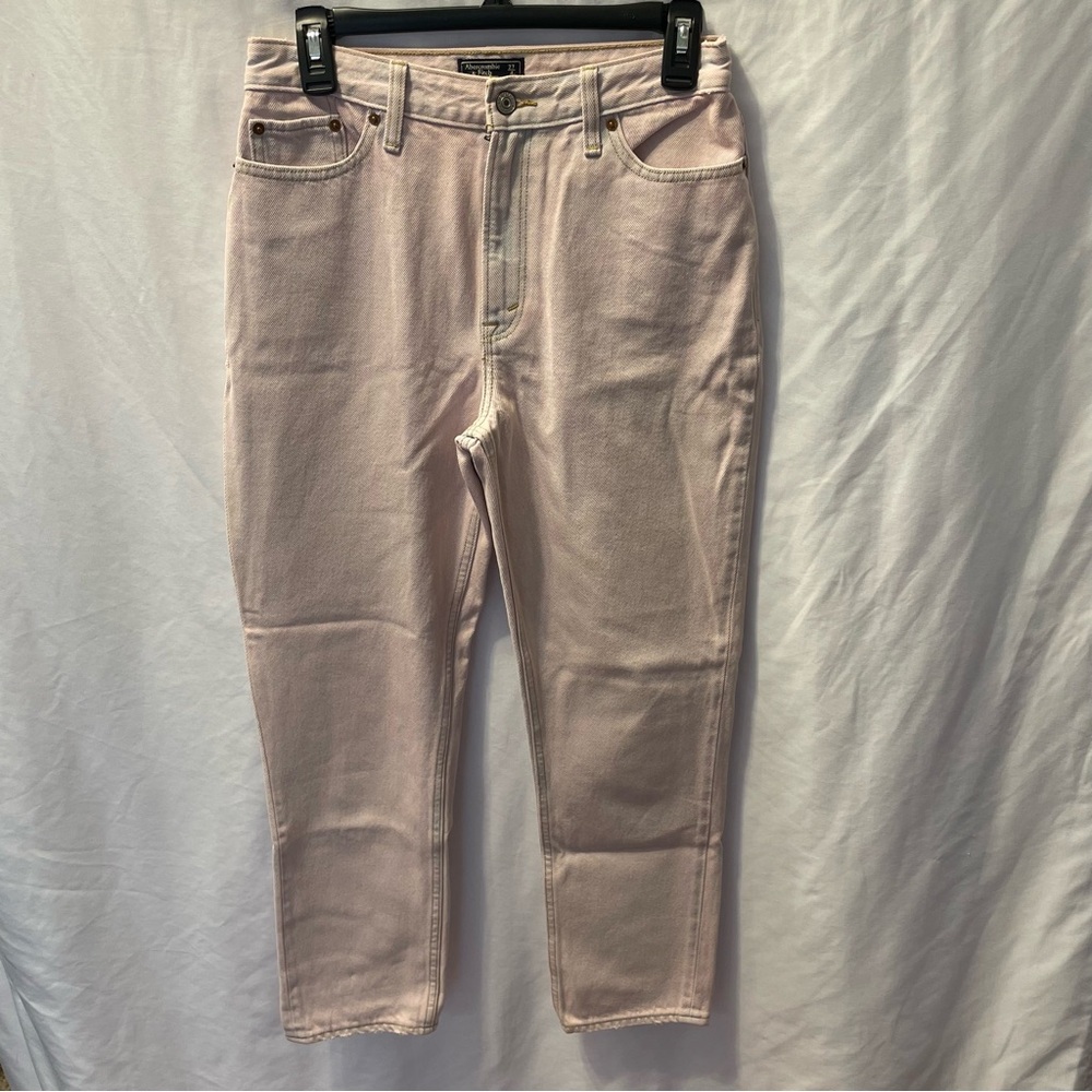 Abercrombie &‎ Fitch Perfect Mom Jean 27 4R Summer Preppy Barbiecore Unique y2k